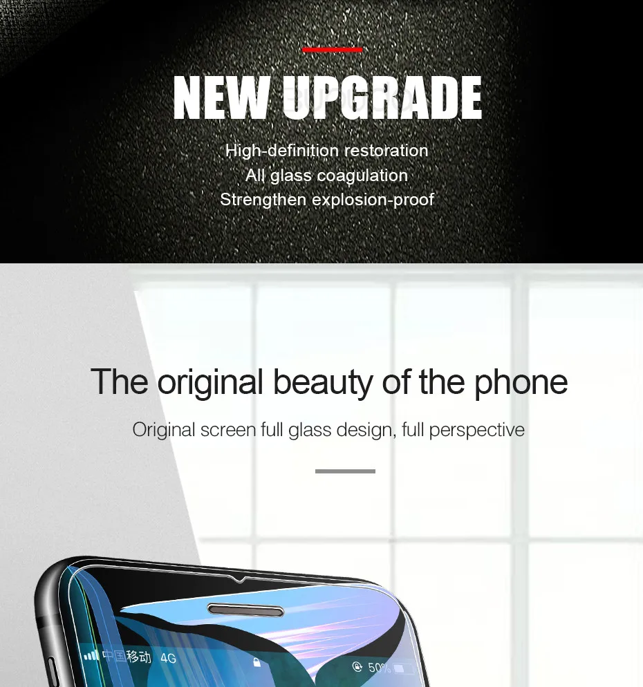 3Pcs Gehärtetem Glas Für iPhone X XS Max XR Glas Für iPhone 7 8 6 6s Plus 5 5S SE Screen Protector