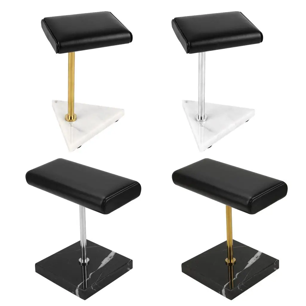 Marble Base Watch Organizer Watch Shop Product Display Stand Jewelry Bracelet Holder Black Gift