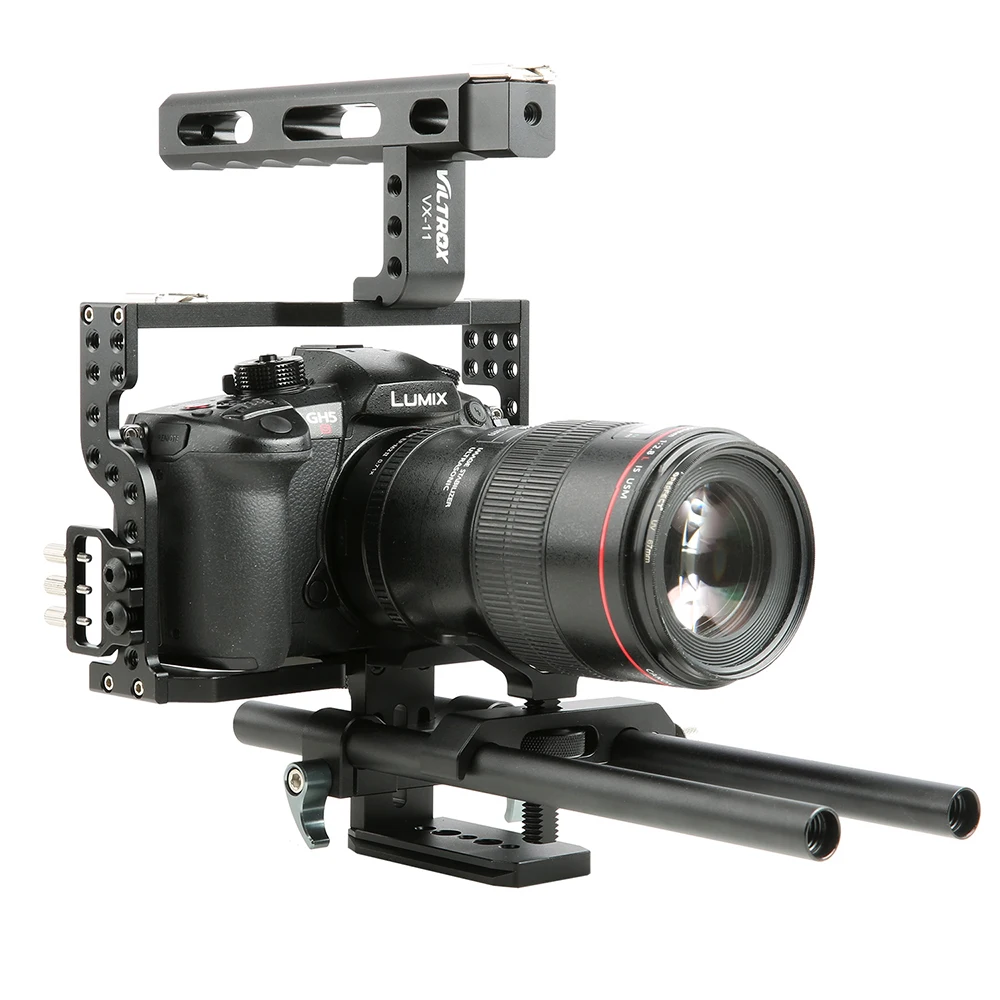 Viltrox камера держатель стабилизатор видео верхняя ручка Набор для sony A7III A7RIII A7II A7RII A7 A6500 6400 A6300/GH5 GH5S GH4