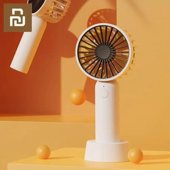 

Bcase Mini Handheld Fan Small And Portable 3 Speed Wind Silent Comes With A Base Type-c Interface Long Battery Life