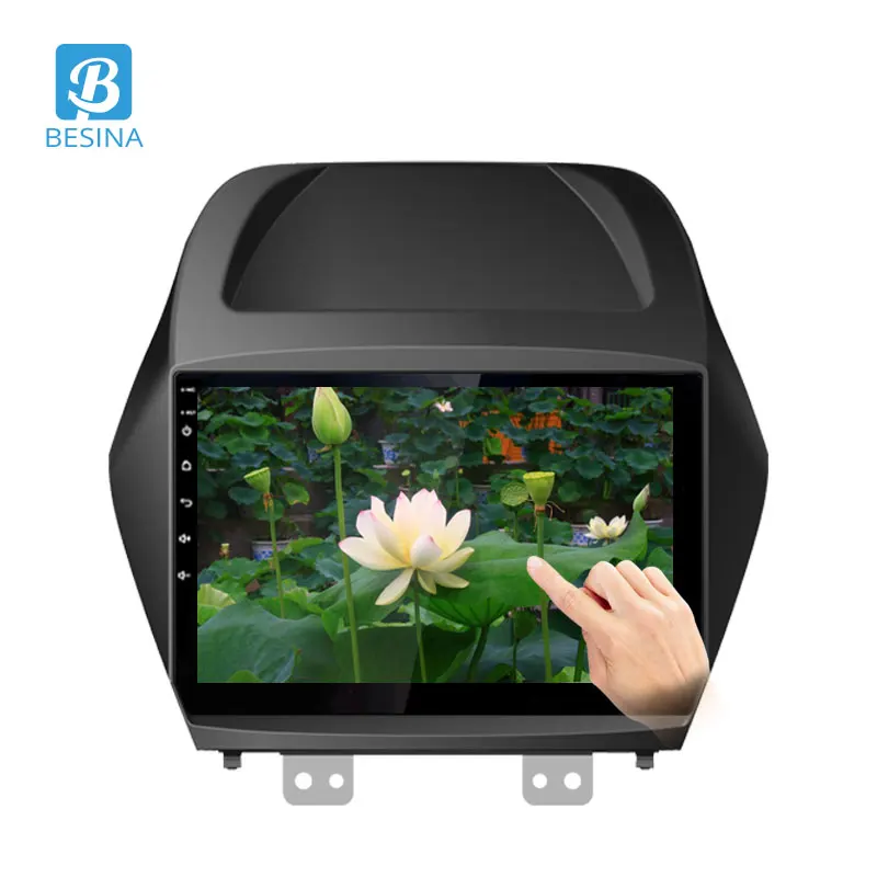 Besina 9 дюймов Android 9,0 Автомагнитола для hyundai TUCSON IX35 2009- мультимедийный плеер wifi gps навигация аудио стерео 2G+ 32G