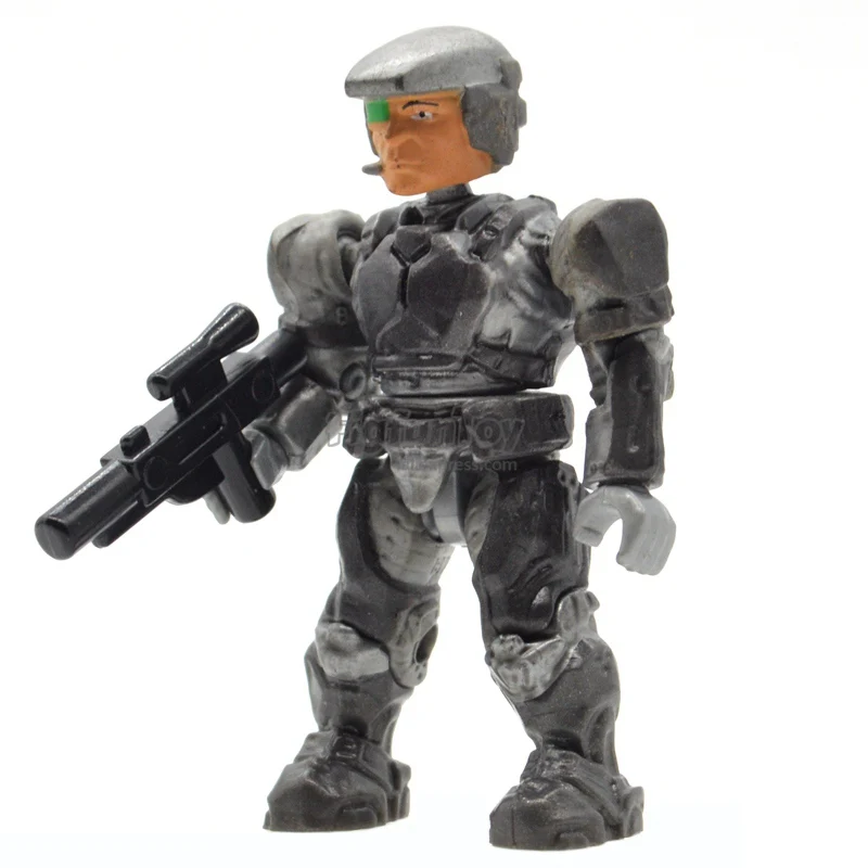 Одиночная Halo Wars Warriors Монстры люди Спартанские игры ковенанты пушки солдаты строительные блоки кирпичи игрушки для детей - Цвет: 1 Piece MB66