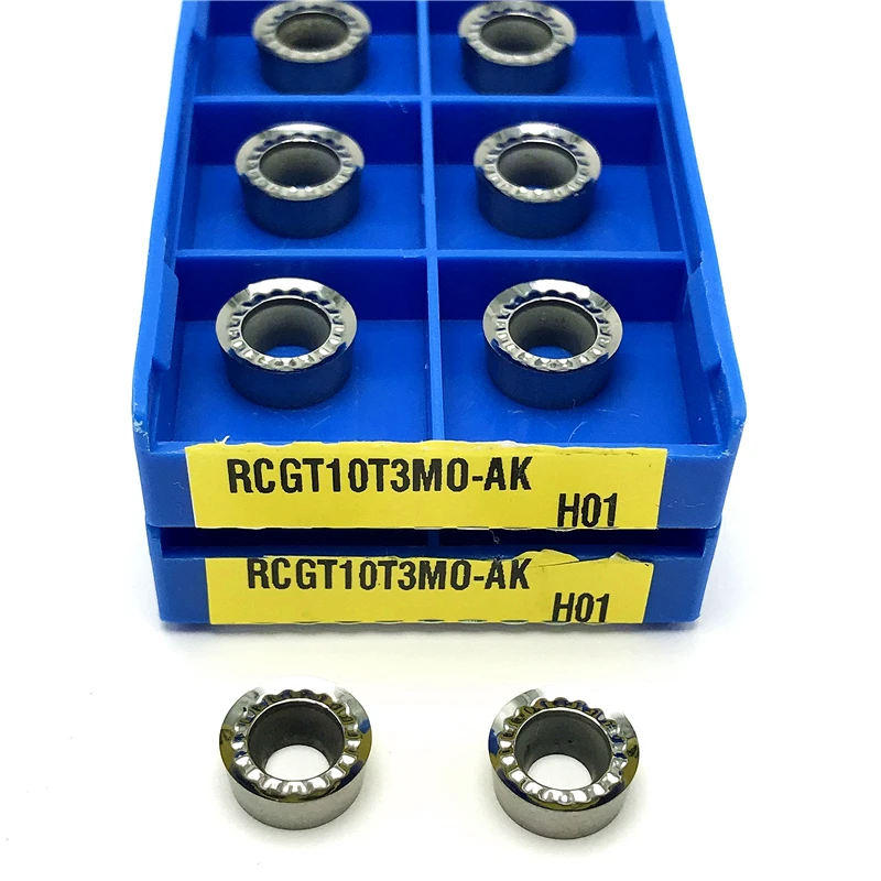 RPGT1204 AK H01 Milling Insert Indexable Tools Cutting Tools for Aluminum CNC Turning Tool RPGT 1204 Carbide Wood Turning Tools