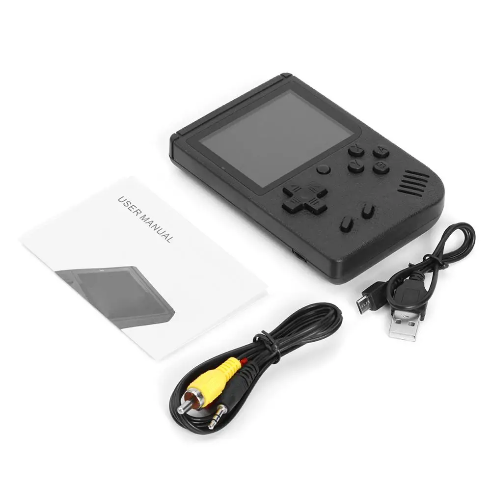 8 Bit 3inch Handheld Retro Video Game Console Built-in 400 Games Handheld Game Player Portable Mini Retro Console for Kids Adult