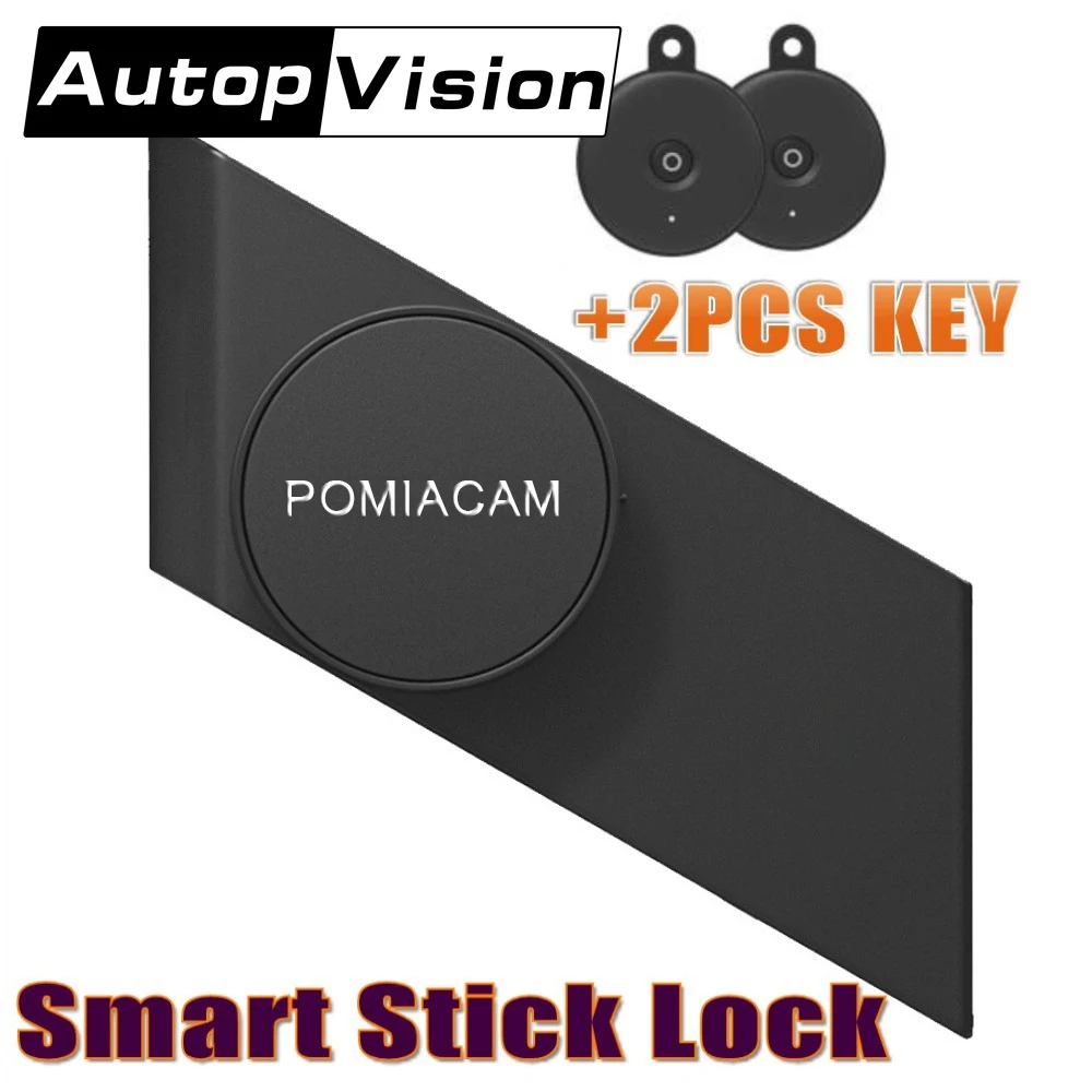 Sherlock S3 Smart Door Lock (Black) Home Keyless Wireless Electronic Door Lock with 2PCS Keys Bluetooth mobileAPP smart unlock