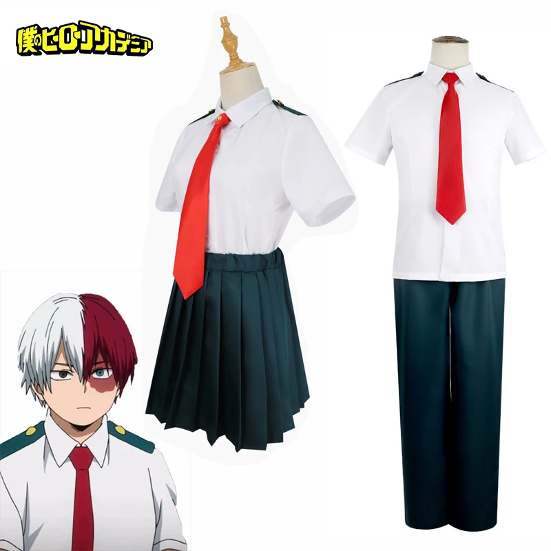 Cosstkhp My Hero academic Midoriya Izuku костюм для косплея Boku No OCHACO URARAKA AsuiTsuyu летняя школьная