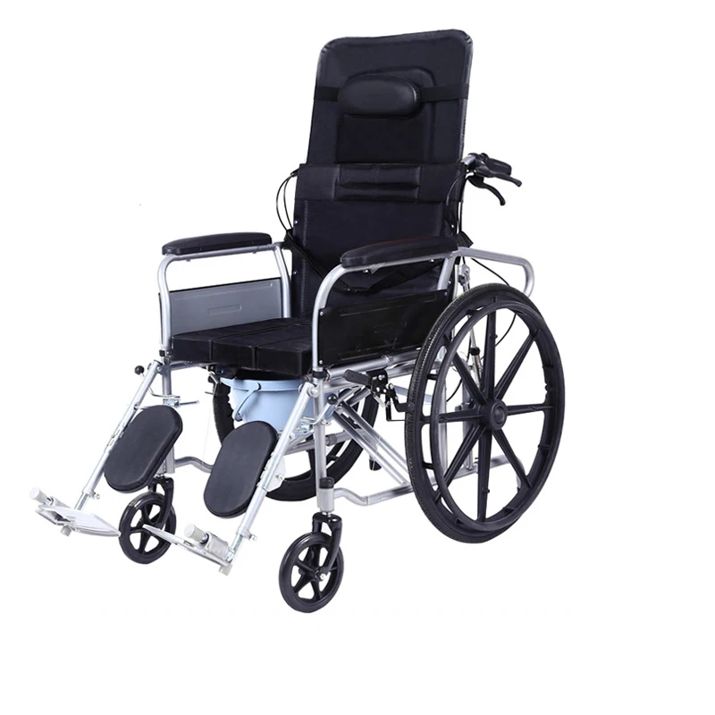 

Wheelchair Fold Light Small Belt Pedestal Pan Many Function Can Half Lying Whole Lie The Elderly Walk Instead Vehicle Disabled