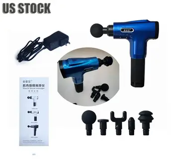 

Massage Gun Fascia Gun Muscle Relaxer Quiet Deep Fitness Vibration Neck Diaphragm Grab Physiotherapy Release Gun Massager