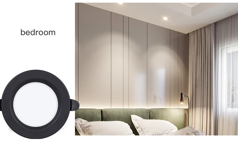 5W 7W 12W 18W AC220V 110V LED Spot Lights Indoor Lighting White/Warm Downlights LED Downlight Recessed Round LED Ceiling Lamp