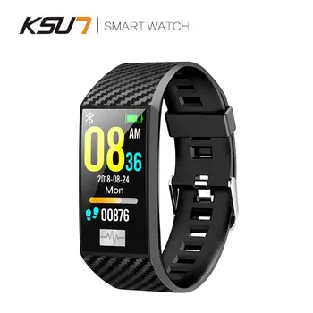 

KSUN KSS701 Smart Watch Fitness Bracelet MiBand Band 3 Big Touch Screen OLED Message Heart Rate Time Smartband
