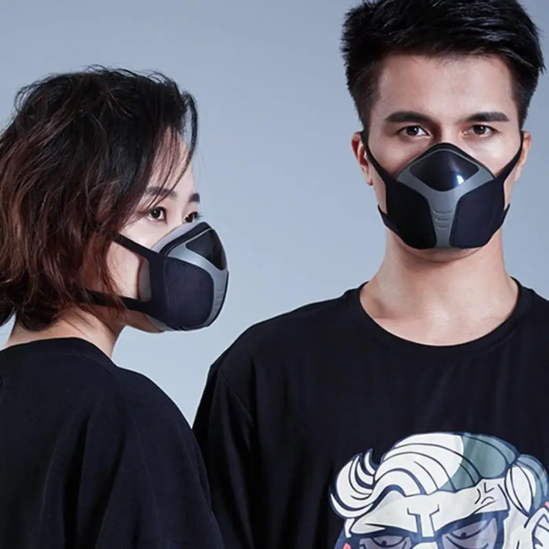 

Electric Smart Dust Maks With USB Rechargeable N95 Mask Anti Pm2.5 Ash,Pollen Formaldehyde for Travel Sports Dustproof Mask