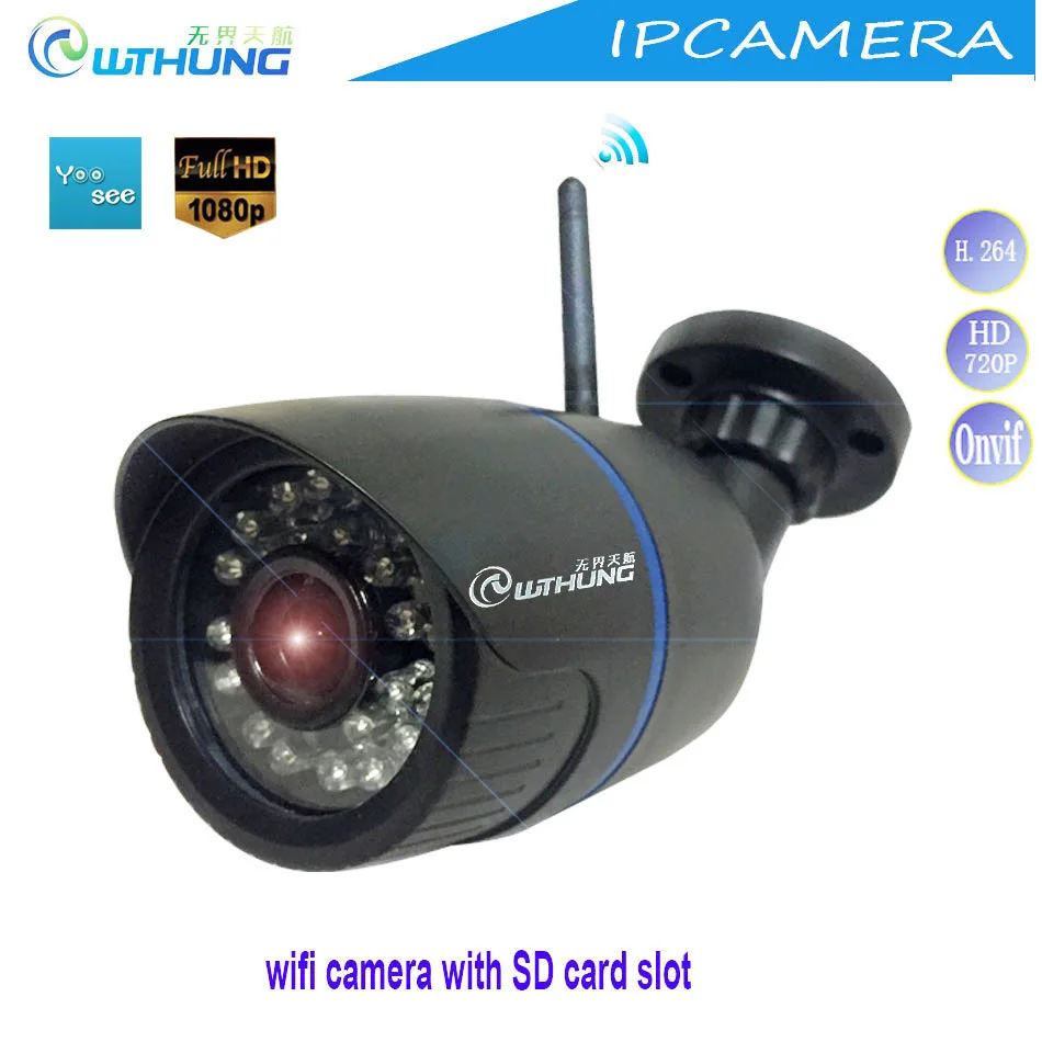 

IP camera wifi Wireless wired 720P 1080P CMOS Sensor Support Onvif SD card Max64G Motion Detector for CCTV Video Home Security