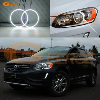 

Excellent smd led Angel Eyes kit DRL Ultra bright illumination For VOLVO XC60 2014 2015 2016 2017 facelift HALOGEN HEADLIGHT