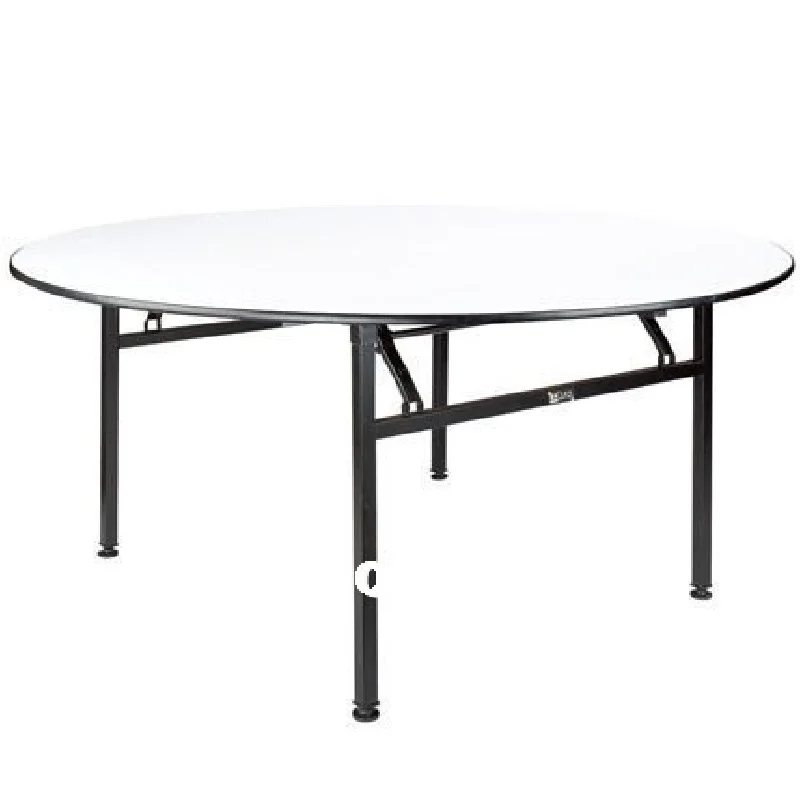 4 feet Folding round banquet table,Plywood 18mm with PVC(White)top,steel  folding leg,2pcs/carton,fast delivery - AliExpress