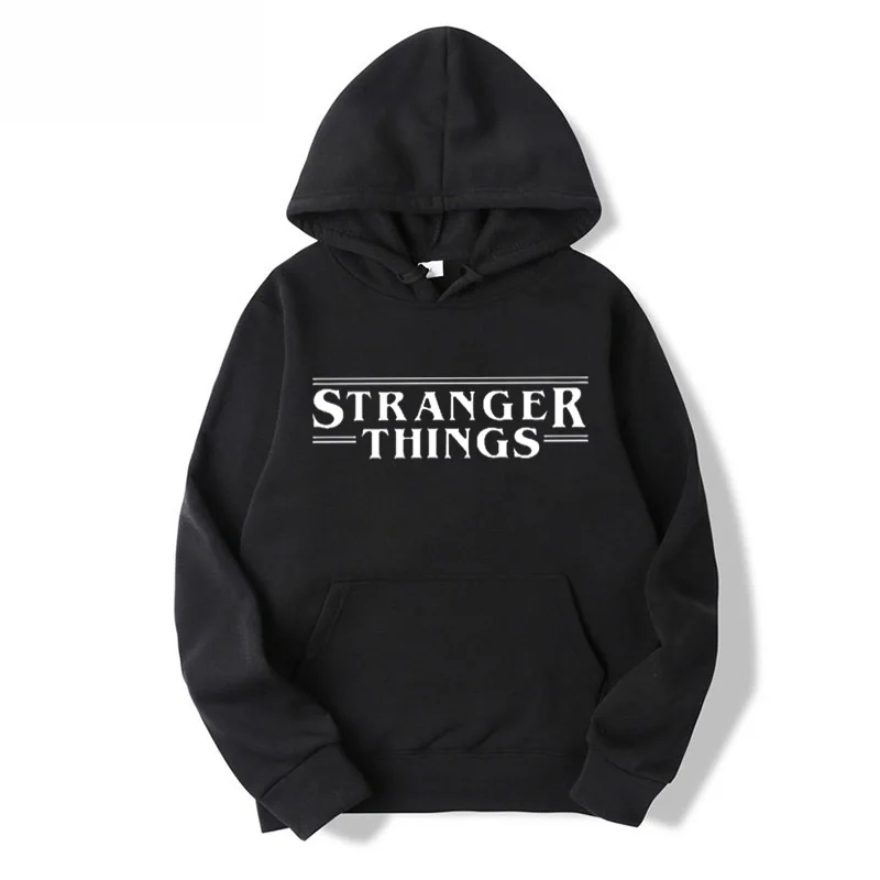 women Hoodies and Sweatshirts Oversized for Autumn with Hip Men's Hoodies Pink Sweatshirts Autumn Stranger Things Hoodie Clothes