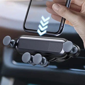 

Gravity Car Holder For Phone in Car Air Vent Clip Mount No Magnetic Mobile Phone Holder GPS Stand For iPhone 11 Pro Samsung