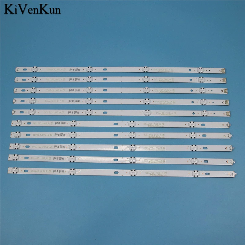 Светодиодные ленты для LG 55UJ6560 55UJ670V 55UK6100PLB SSC 55lj55 _ fhd_a 55UJ63_UHD_B Innotek 17Y 55 дюймов |
