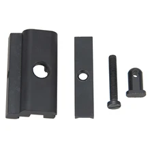 Милитари шестерни Харрис Стиль винтовка Слинг поворотный Стад адаптер Вивер/Пикатинни рейку аксессуары для охоты