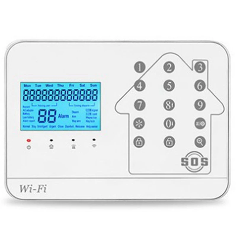 Wi-Fi+ Gsm+ Pstn три сети сигнализации хост Wi-Fi хост приложение удаленной сигнализации приложение управления домашней безопасности сигнализации(ЕС Plug