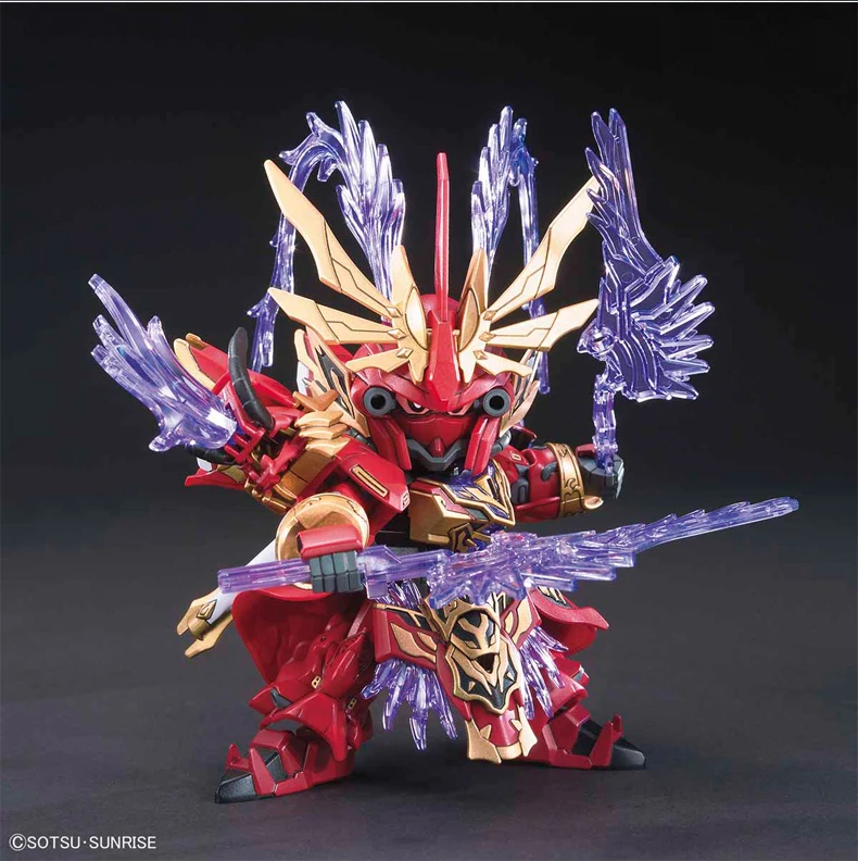 Собранная Модель Gundam SD милый в настоящее время доступен Chuangjie Pass 08 Riboud японский материк красная лошадь