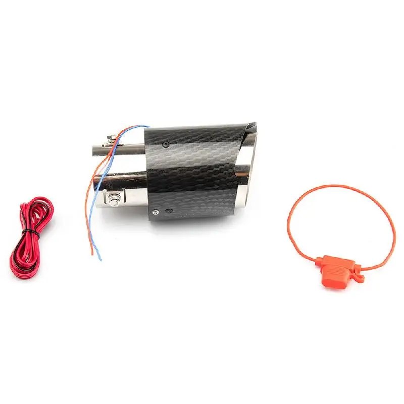 Aluminum Alloy Luminous Tail Throat With High Temperature Resistant Led Light Modified Car Exhaust Pipe Universal Model Aluminum Alloy Luminous Tail Throat With High Temperature Resistant Led Light Modified Car Exhaust Pipe Universal Model