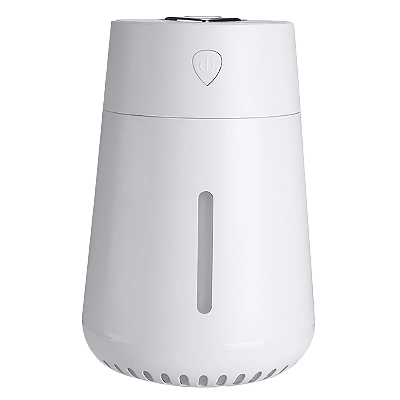 

200Ml Home Car Purifier Atomizer Water Droplets Aroma Diffuser USB Mini Air Humidifier Colorful LED Night Light with Small Fan
