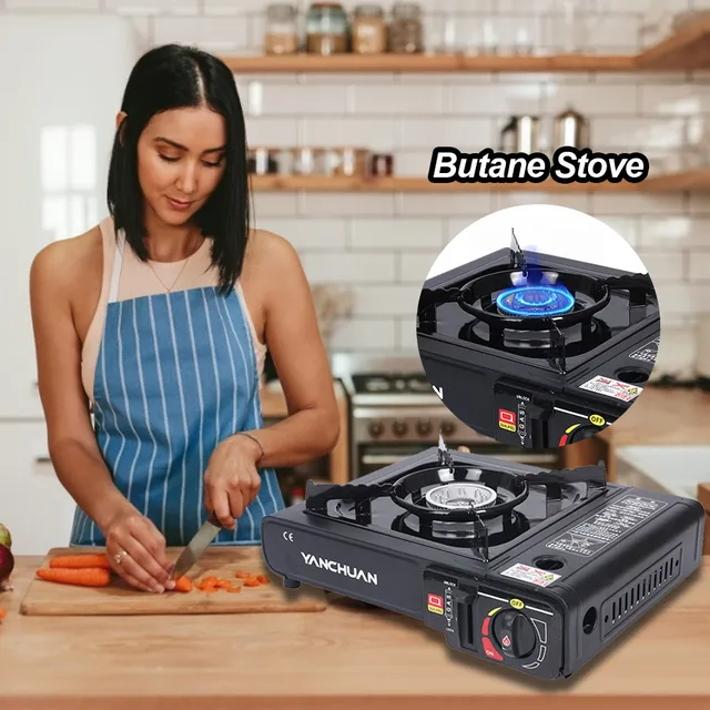 Portable Gas Stove with 1 Pc Free Butane Gas Catridge TUZZUT Qatar