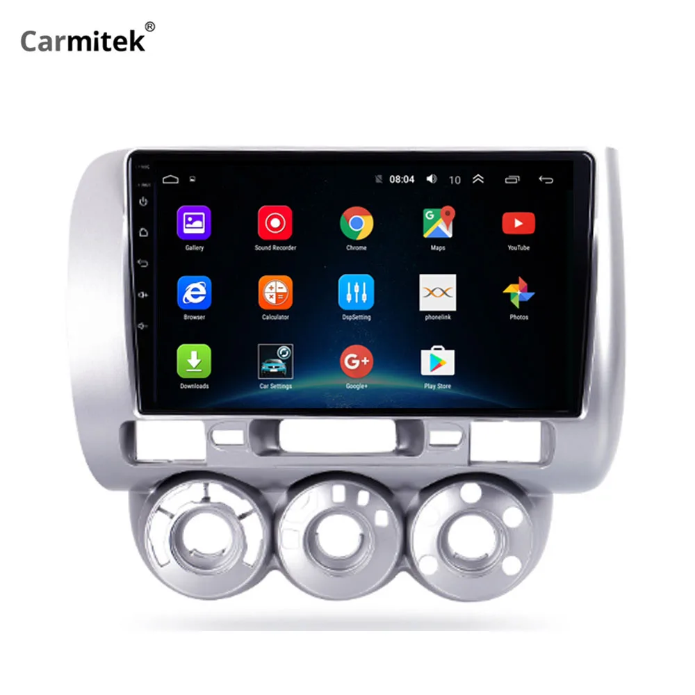 Carmitek Android 8 1 для HONDA JAZZ City 2002 2003 2004 2005 2006 2007 Мультимедиа стерео автомобильный dvd