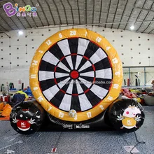 Прочный надувной футбол стрельба игры/ПВХ брезент футбол Дротика настольные игрушки/взрывать индивидуальные футбольные игры игрушки