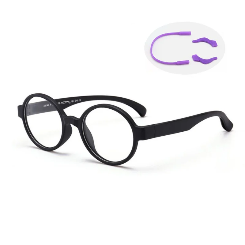 Очки с защитой от ультрафиолета, детский синий светильник, блокирующие очки, гибкие, анти-напряженные очки, компьютерные очки для мальчиков и девочек - Цвет: EP0217C13S