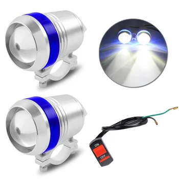 

Waterproof Angel Eye bulb Anti-collision High/low beam U3 LED Motorcycle Driving