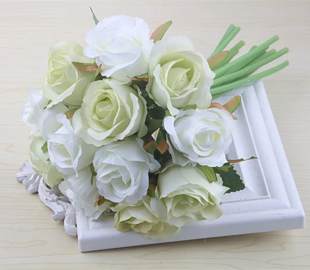 Букет для свадьбы, невесты, держащий цветок, романтическая мода, красочные поролоновые цветы, свадебные букеты, PE Роза, подружка невесты, винтажные D30