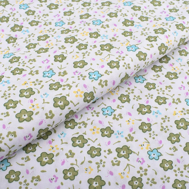 1 pcs 50x160cm Chainho, саржевая хлопковая ткань с принтом, плотная, мягкая, непрозрачная, Лоскутная одежда, DIY шитье и материал для стеганых изделий для ребенка и ребенка, полуметра - Цвет: 1 pcs 50x160cm