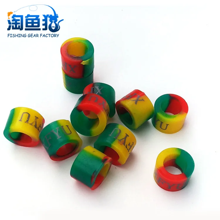 

Three-Color Anti-skid Ring for Fishing Rod New Style Anti-slip O-ring Rubber Anti-skid Ring for Fishing Rod Outdoor Angling Supp