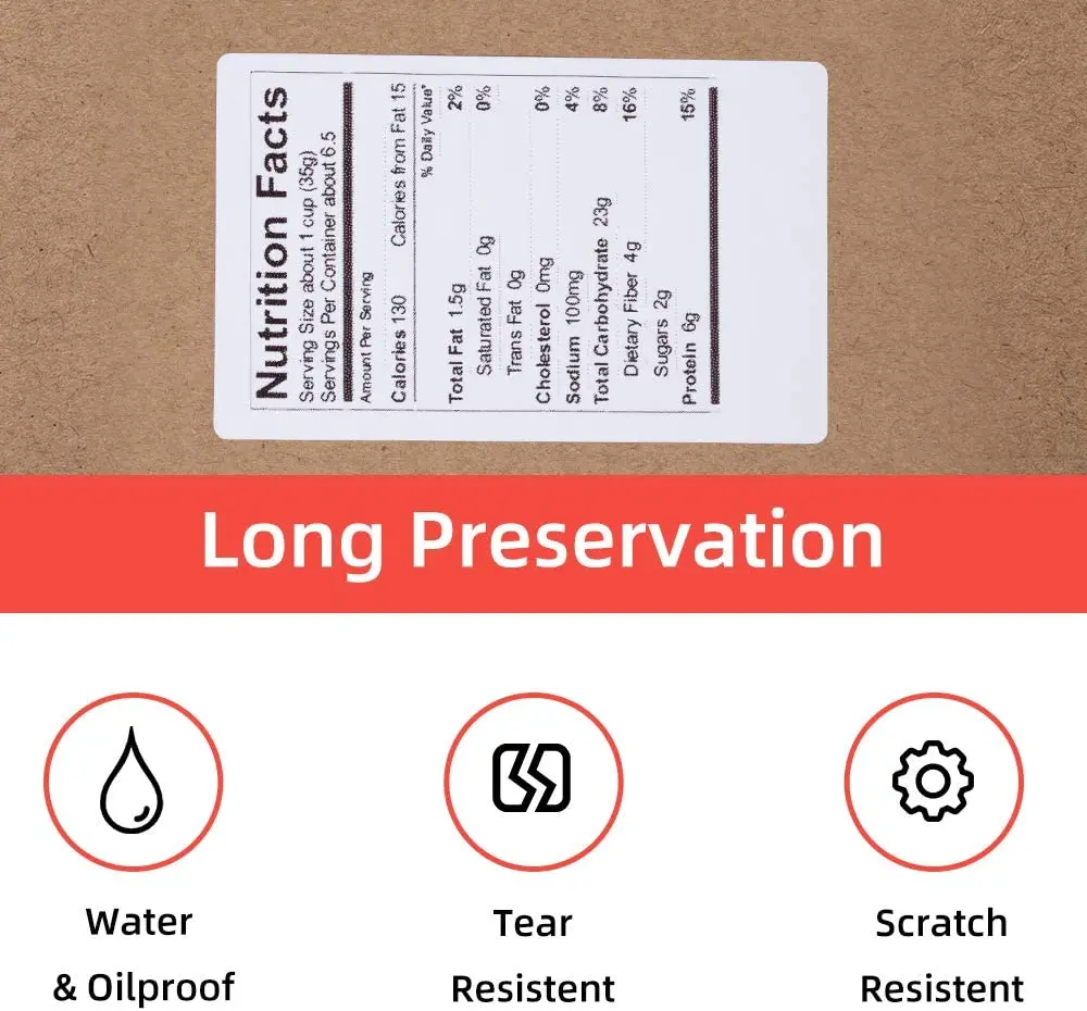 Jewelry Tag Price Sticker Adhesive F shape Label Paper for Phomemo M110/M200 Printer Thermal Paper Rolls 30*25+45mm 100pcs Label thermal paper roll