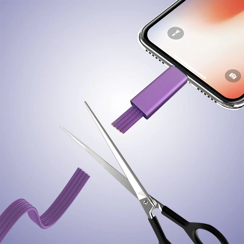 

Renewable Phone Charging Cable Cutting Quickly Repair Charging Line for Android Type C Mobile phone fast USB Charging