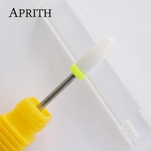 APRITH 1 шт. керамический сверло для ногтей Электрический аппарат для маникюра аксессуары пилка для ногтей фреза для маникюра инструмент для ногтей