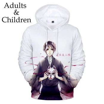 

Fashion 3D Natsume Yuujinchou Hoodie Men Women Sweatshirt Autumn Kids Natsume's Book of Friends Hoodies Boys Girls pullovers