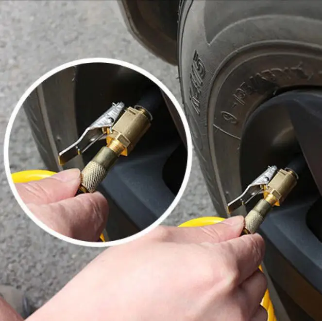 

Auto Air Pump Tire Valve Connector for hyundai veloster audi a4 b8 chrysler 300 mustang 2016 honda crv civic 2017 subaru wrx