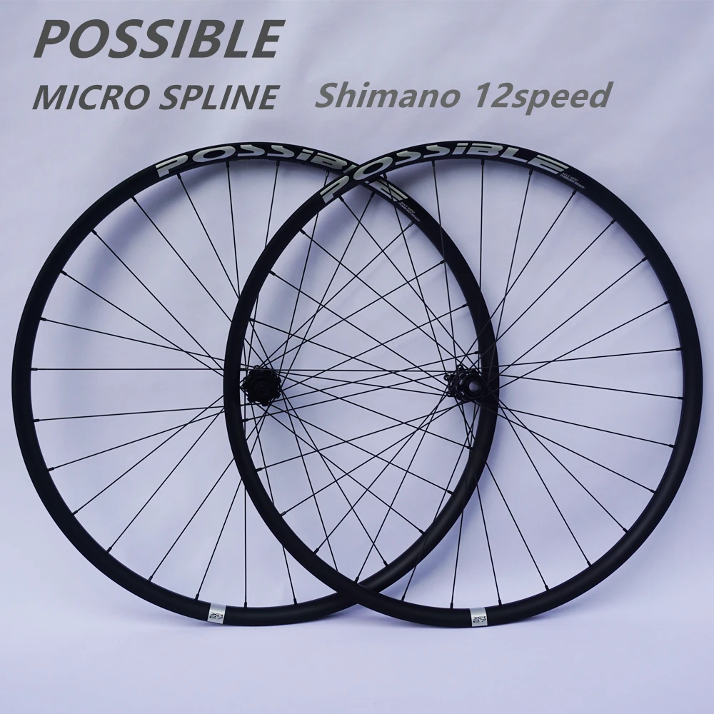 12 Скоростей MICRO SPLINE Hub XT M8100 M7100 29H 100/110x15 мм 142/148/141x12 29er r XC горный велосипед Wheelset BOOST 148