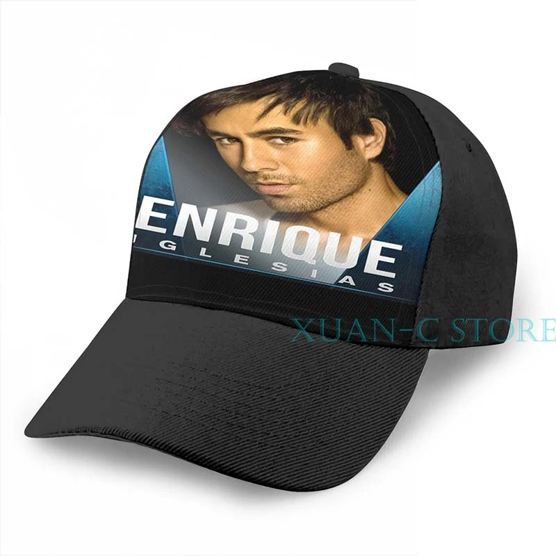 ENRIQUE IGLESIAS Тур LEMOT баскетбольная кепка мужская и женская модная черная шляпа унисекс с принтом