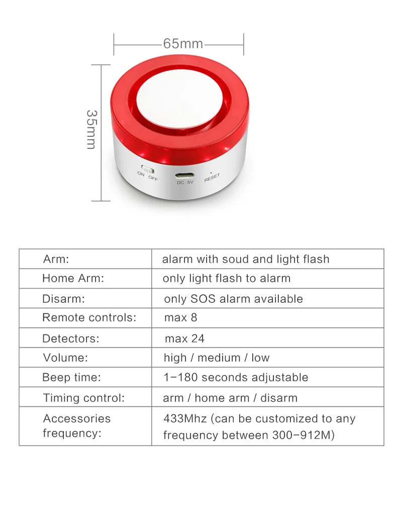 BE-H1 system dimensions & parameters