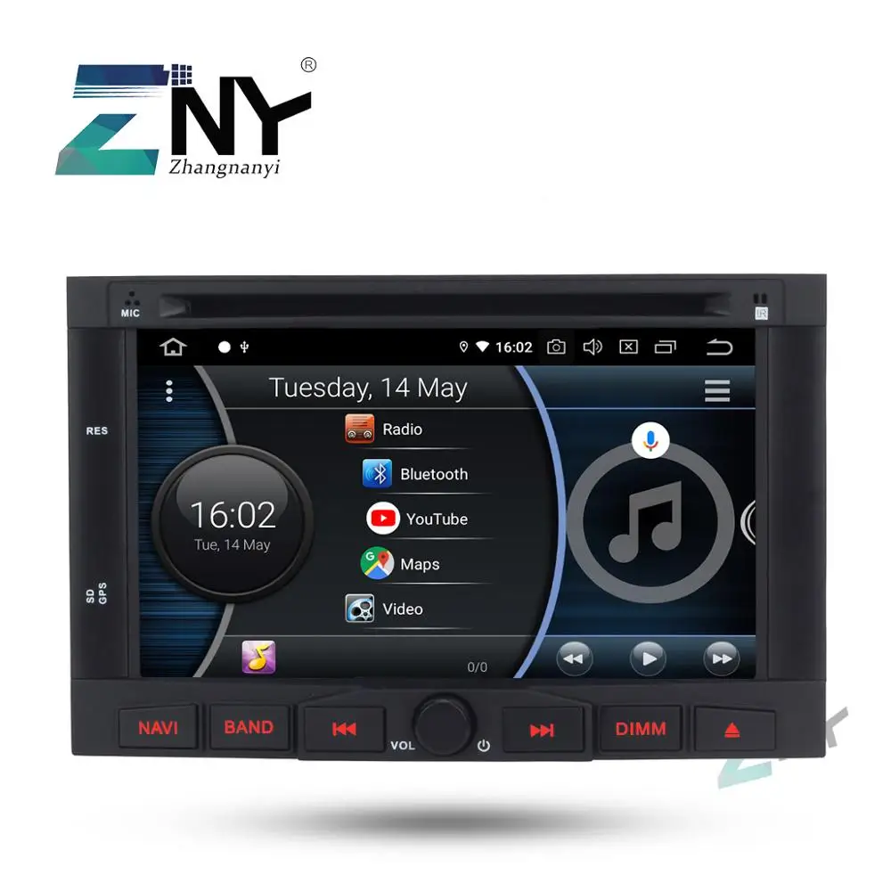7 &quotAndroid 10 Автомобильный GPS стерео для Berlingo Peugeot Partner 3008 5008 Авто Радио FM DVD плеер