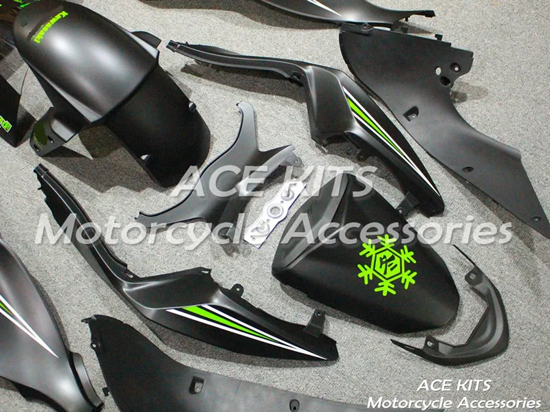 烤漆K 636-13 +驼峰+透明挡风上漆 绿黑(5)