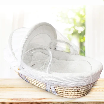

Bassinet Portable Sleeping Cradle Bed in Bed Newborns Portable Infant Basket bassinet