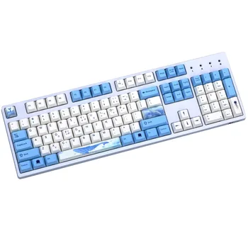 

Whale 108/110 keys dye sublimated pbt keycap for mechanical keyboard Cherry Filco Ducky keycap Cherry profile Sell only keycaps