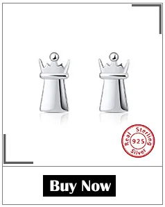 Effie queen Стерлинговое серебро женские серьги сказочный эльф различные формы серьги-гвоздики с AAA кубическим Цирконом Модные ювелирные изделия BE98