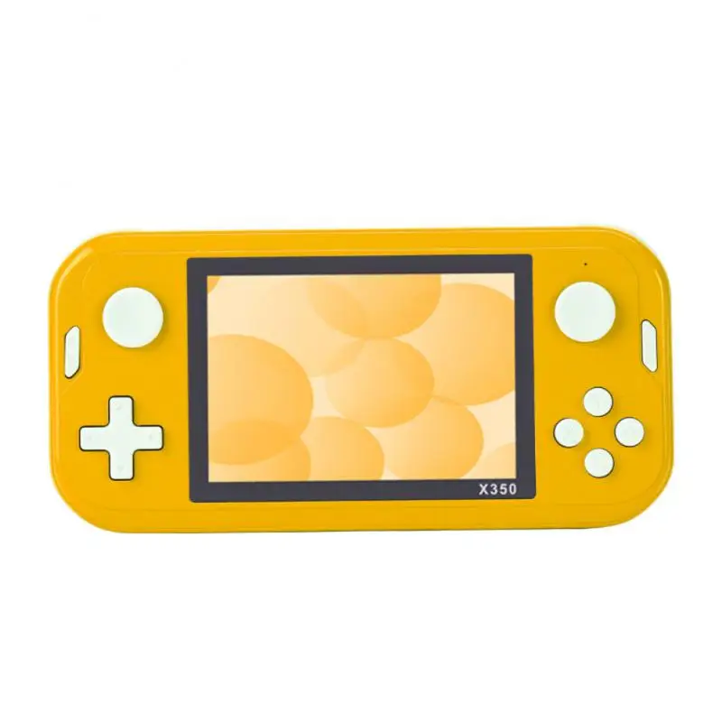 Handheld Game Player X350 Video Game Console Mini Retro Console With 6000+ Games 3.5 Inch IPS Screen For GBA/MD/FC 10 Emulators 