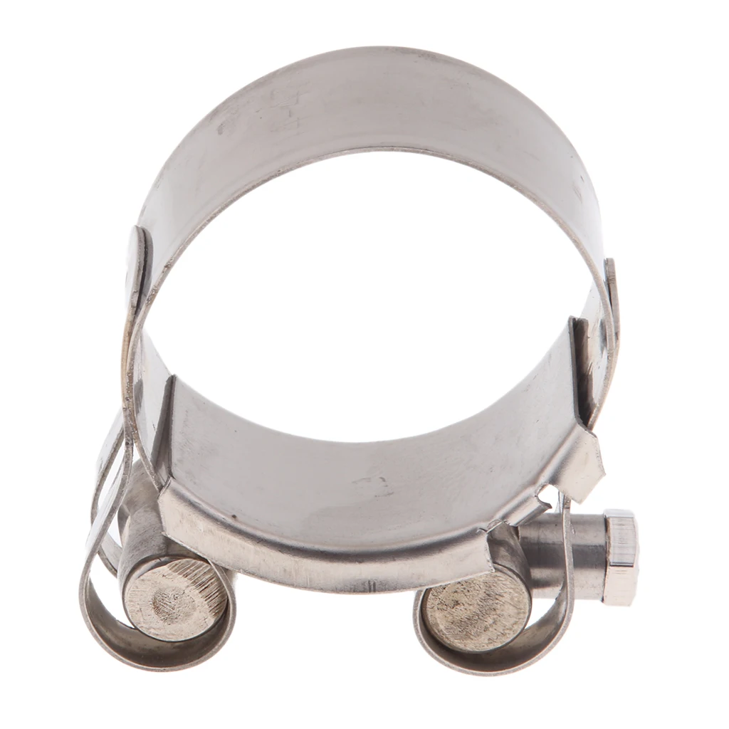Waterproof Exhaust Band Clamp, Stainless Steel, for Exhaust Pipe, Muffler, Elbow and Exhaust
