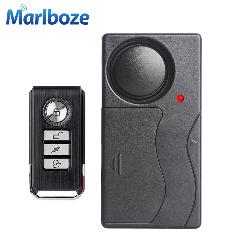 Sensor de vibración de seguridad para bicicleta, sistema de alarma con Control remoto inalámbrico, recordatorio de Antipérdida, SOS, alarma